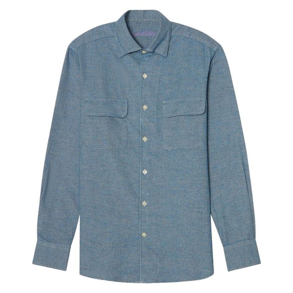 Robert Talbott Mens  Morgan Workshirt Luxe Flannel Shirt